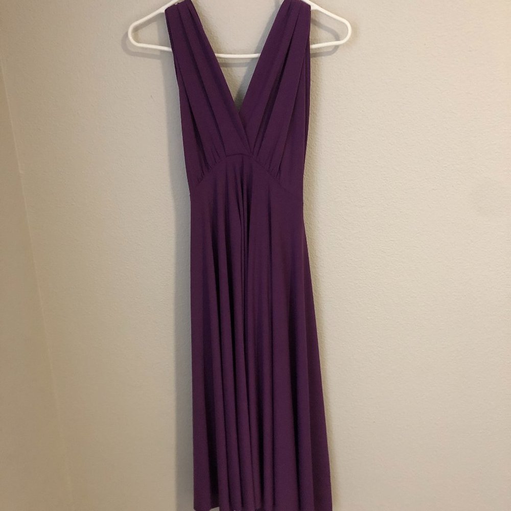 Dessy Group Twist Wrap Short Dress-can be worn multiple ways!